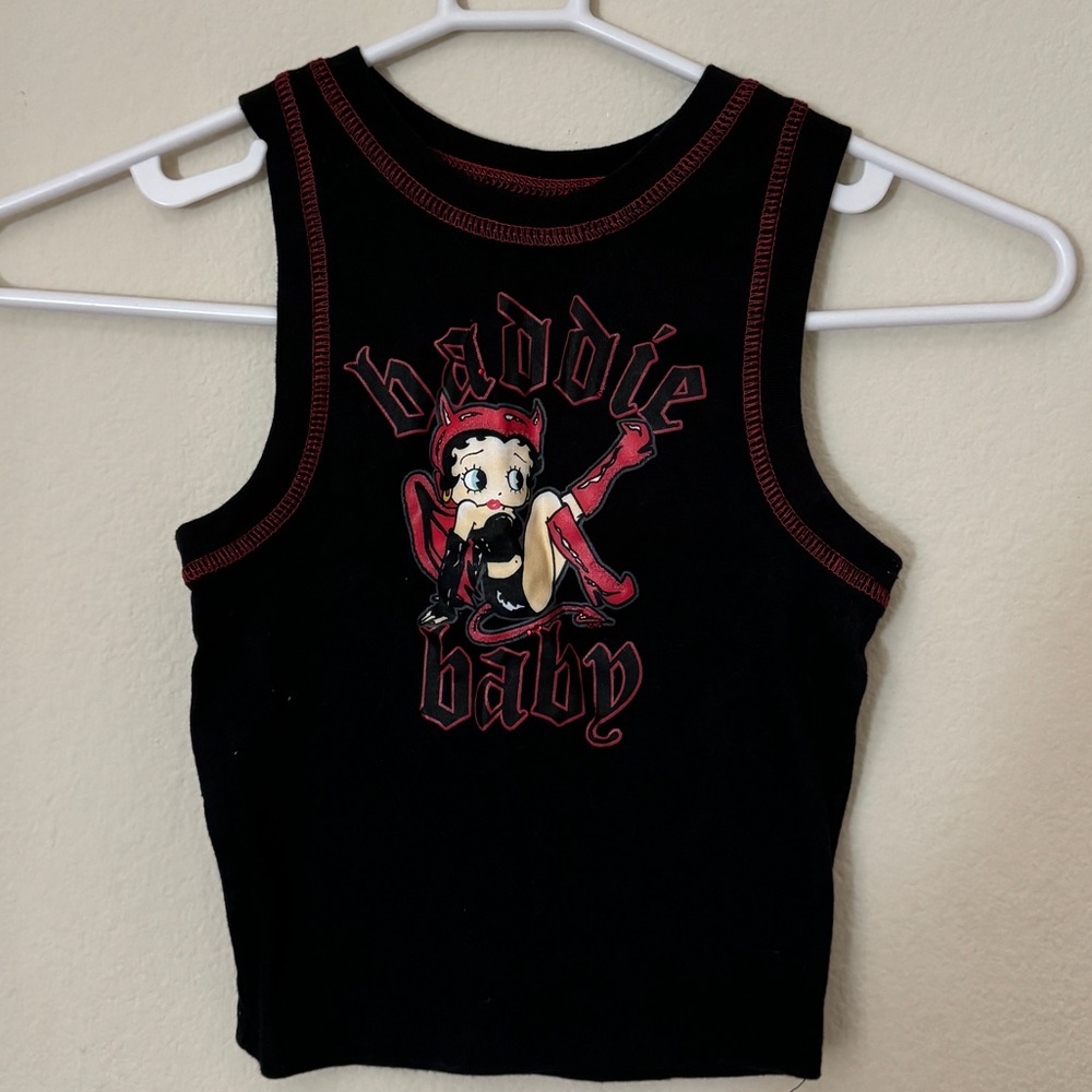 Betty Boop devil crop top💞⭐️